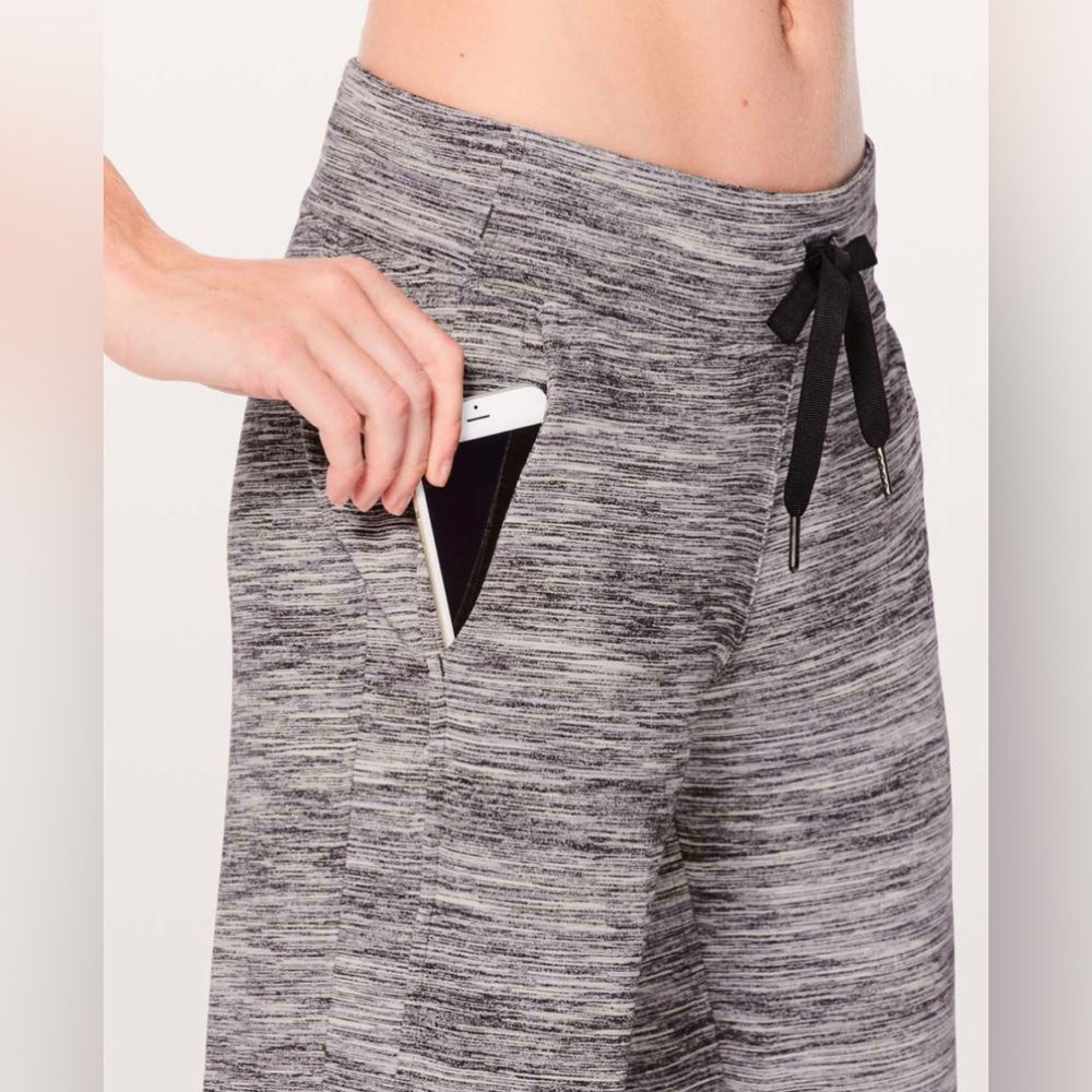NWOT Lululemon Ready To Rulu Pant Space Dye Camo Black White - Picture 4 of 10